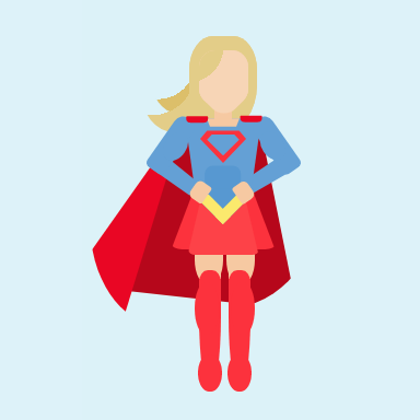 pure css supergirl
