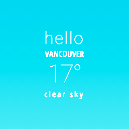 weather app project